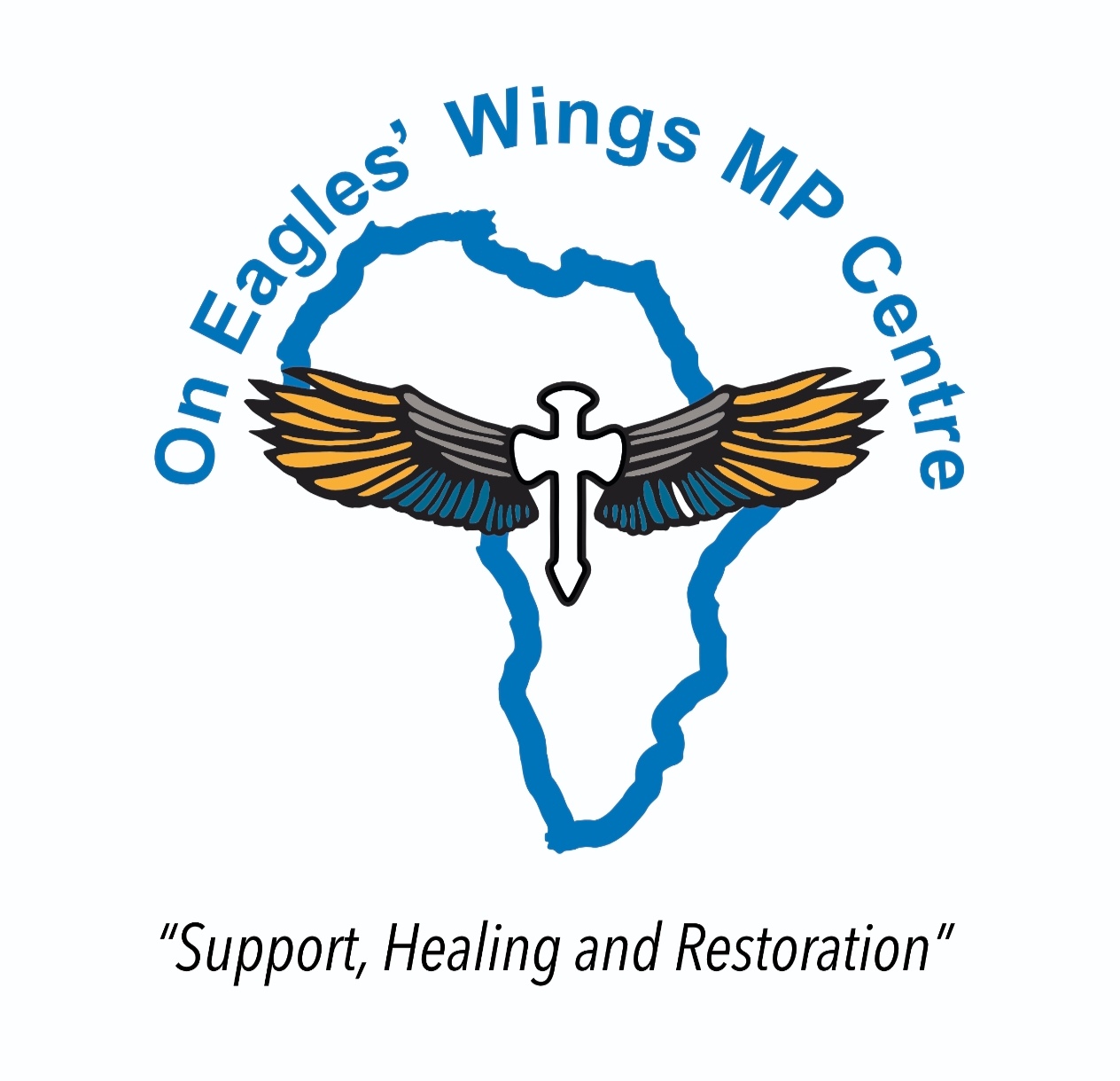 On Eagles' Wings Multi-Purpose Centre Logo